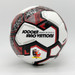 Fever United customized machine stitched red Bullet Ball soccer ball