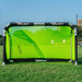 fluorescent yellow 4x2.5 QuickFold® Aluminum Portable soccer goal