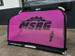 QuickFold® Custom pink soccer goal net