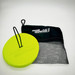 Lime green flat marking disc set of 12 with bag and holder Lime green flat marking disc set of 12 with bag and holder
