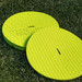 Flat dot marker cones neon yellow Flat dot marker cones neon yellow