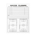 Coaches Folder Note Replacement Planner | Soccer Equipment Coaches Folders Accessories