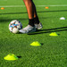 training soccer cones