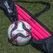 Pink agility speed poles for soccer