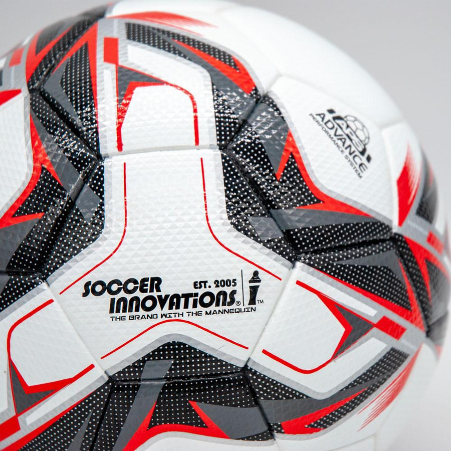 NFHS Thermo Bonded Red Tazmania Match Soccer Ball