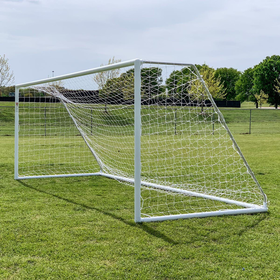 Regulation 8x24 Premier Park Soccer Goal Posts | Soccer Training Equipment Regulation Soccer Goals