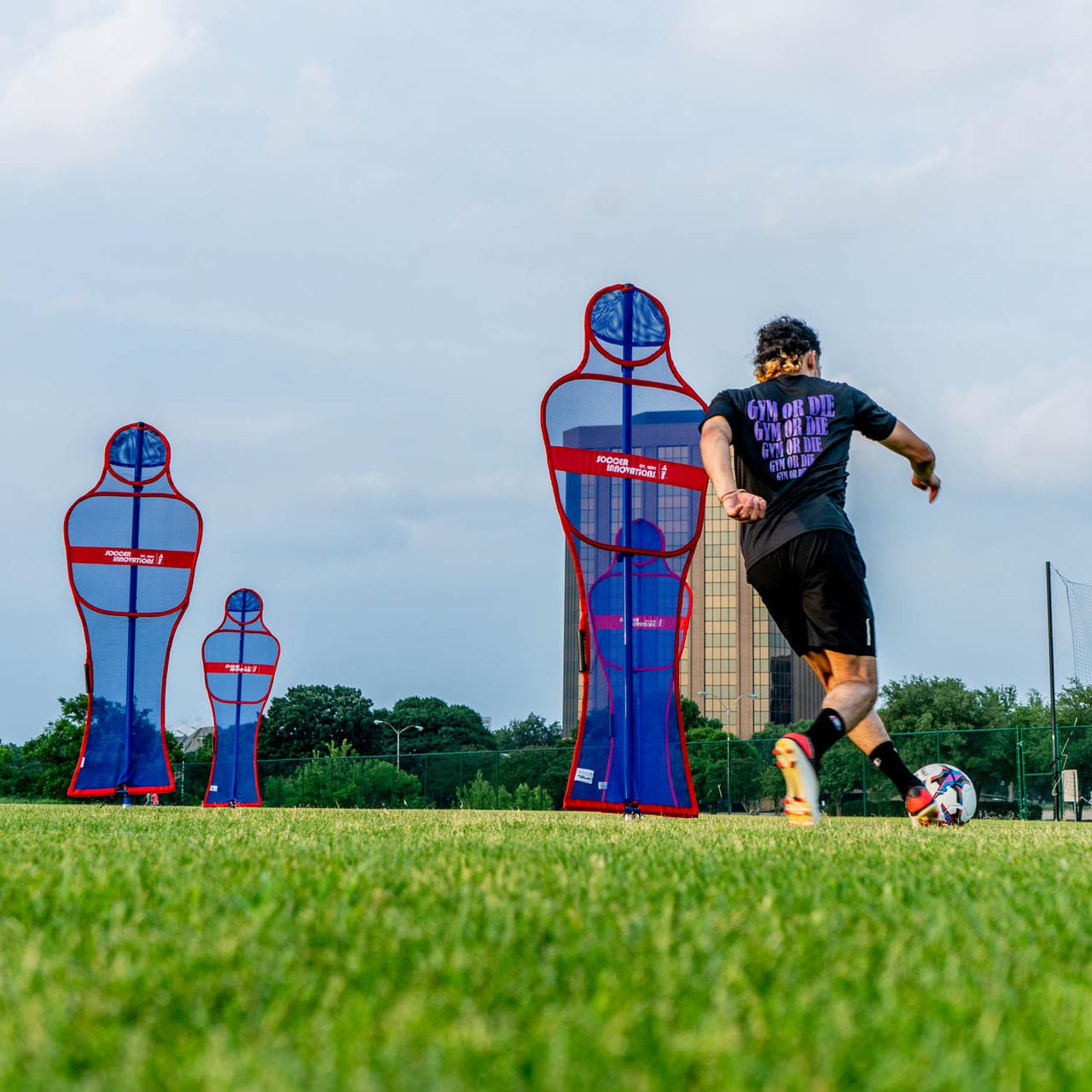 soccer free kick wall