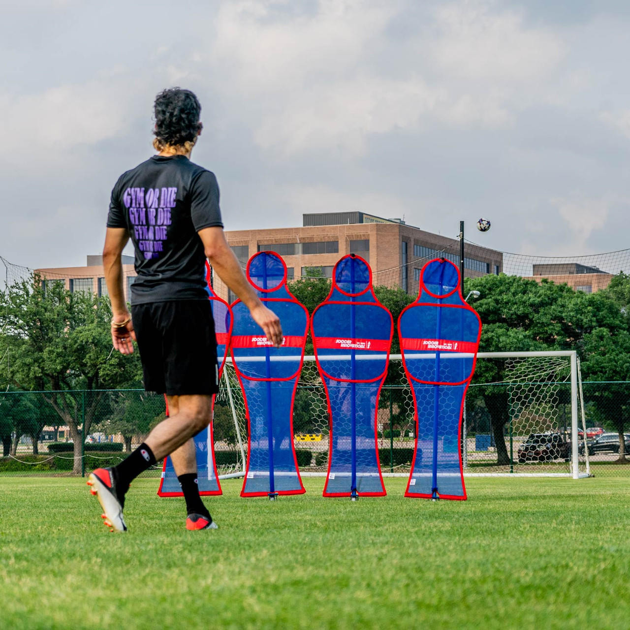 soccer free kick wall