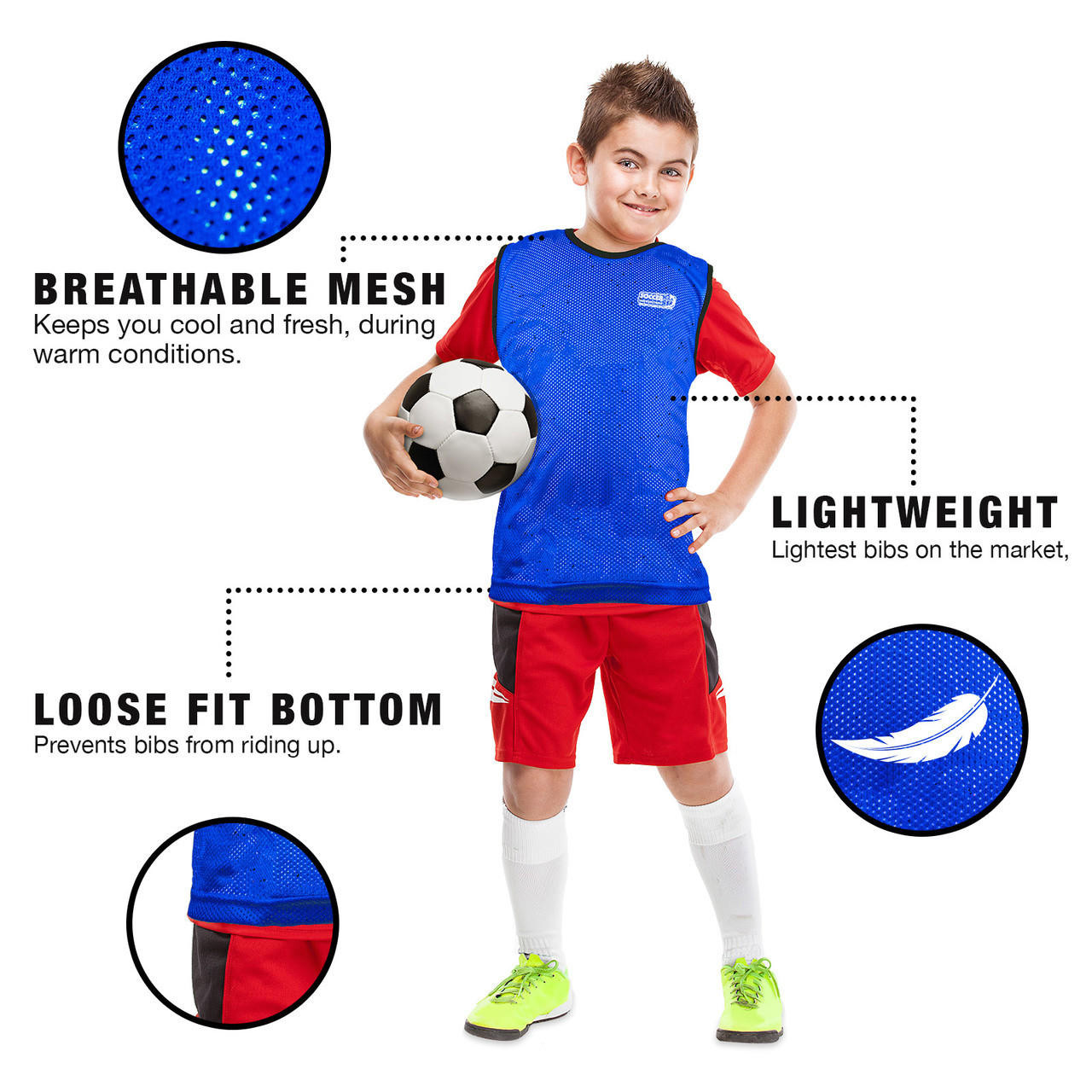 Football Training Vest Quickly-dry Game Waistcoat Adult's Sports Team  Uniform Large Mesh No Strap