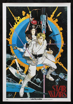 STAR WARS POSTER #1 THE CHAYKIN C9-C10 (MAY24) #7722