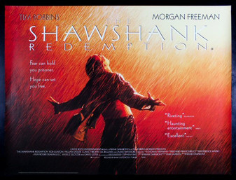 SHAWSHANK REDEMPTION UK QUAD ROLLED C8-C9 (JUL25) #7826