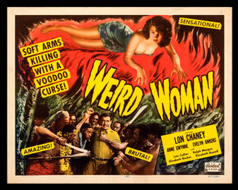 WEIRD WOMAN HALF SHEET 1952R C8 (MAY25) #7835