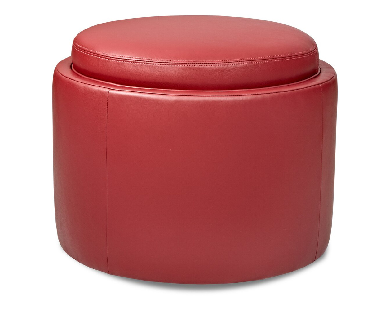 American Leather Uno Storage Ottoman