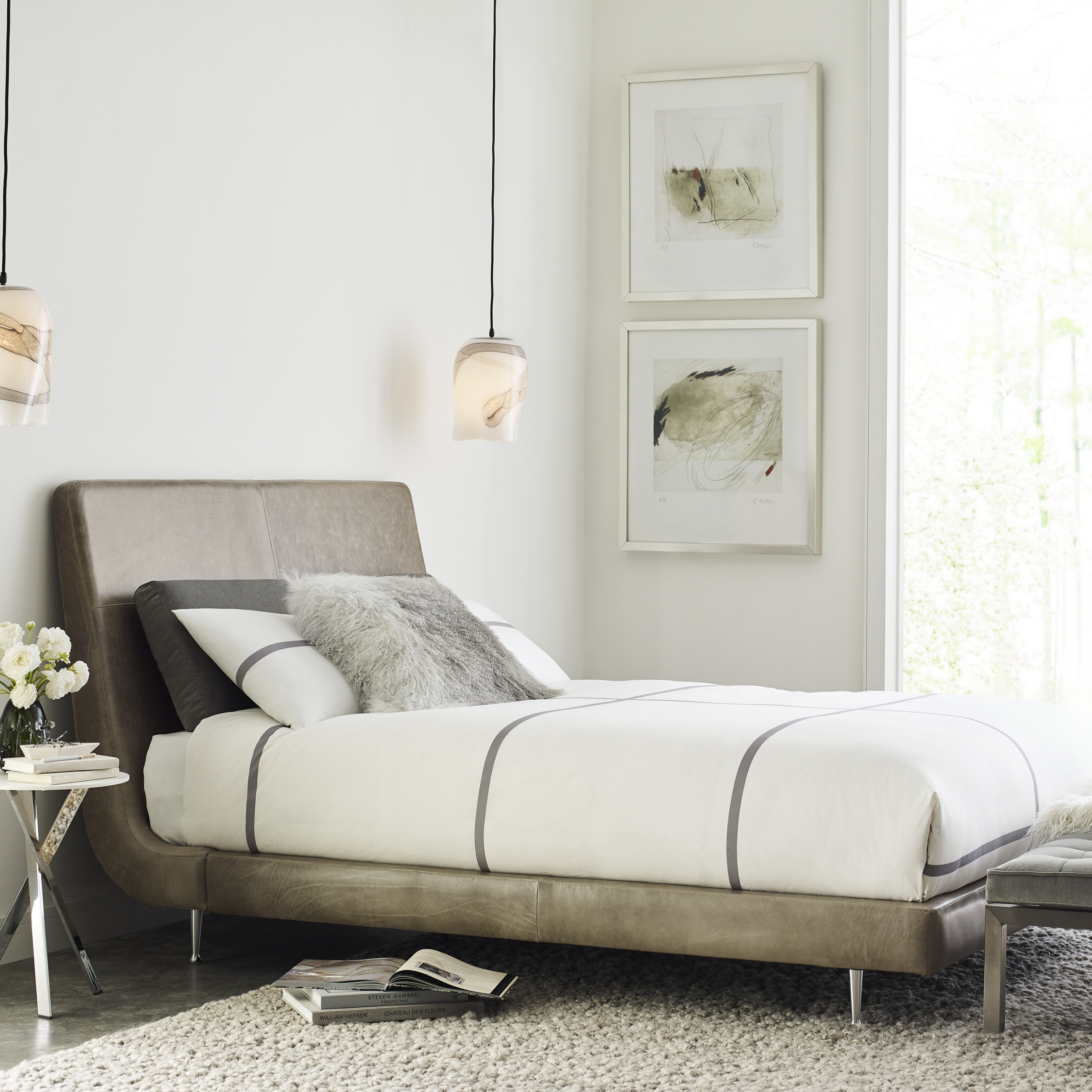 Menlo Park Bed Custom Bed Frame American Leather