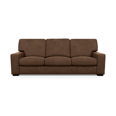 Sears sales leather sofa
