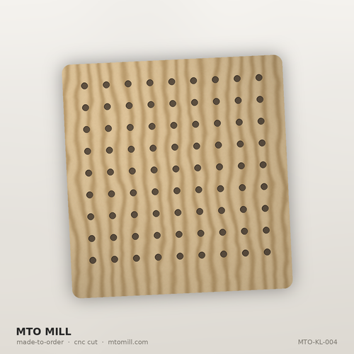 Extra Large 4' x 8' Wood Pegboard Wall and Shelves for Retail or Home