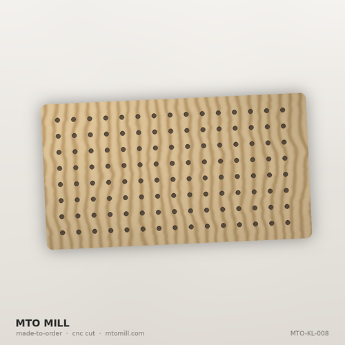 Floor Standing Wooden Pegboard Display for Retail or Home - 52" x 32"