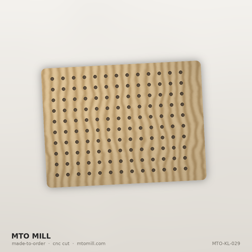 Wooden Pegboard For Retail or Home - 32" x 48"