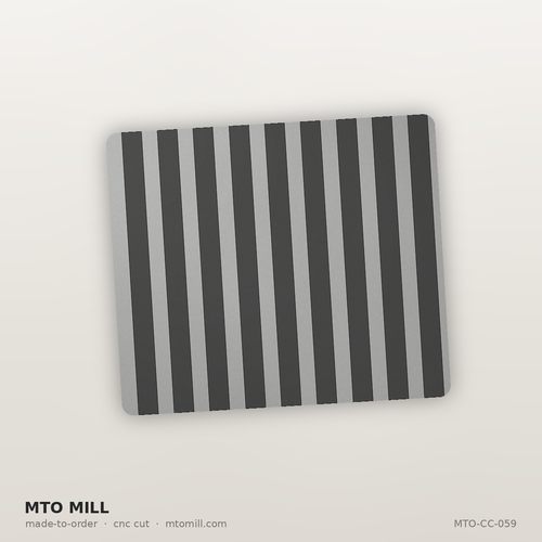 Black Retail Slatwall Panel