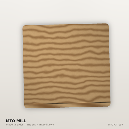 Jet Oak Retail Slatwall Panel
