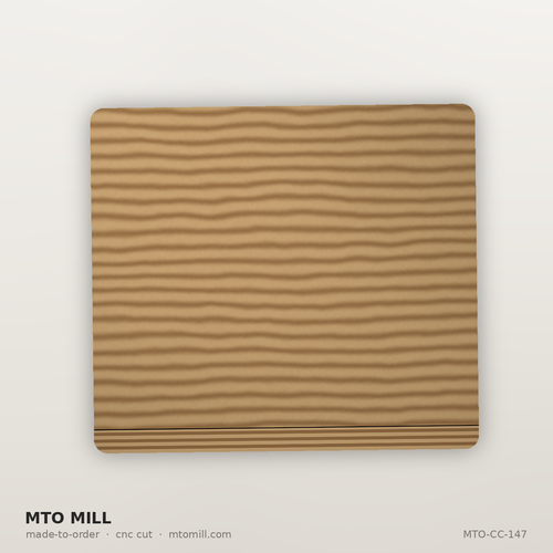 Large Hexagon Oak Veneer Faced Board