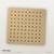 Modern Wooden Pegboard Wall Modular Floating Shelves for Playroom Gym or Retail Display Multiple Heights and Widths