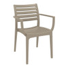 Artemis 4 Seater Outdoor Dining Set - Taupe