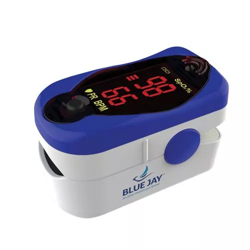 Blue Jay Comfort Fingertip Pulse Oximeter BJ240100 - MedTek