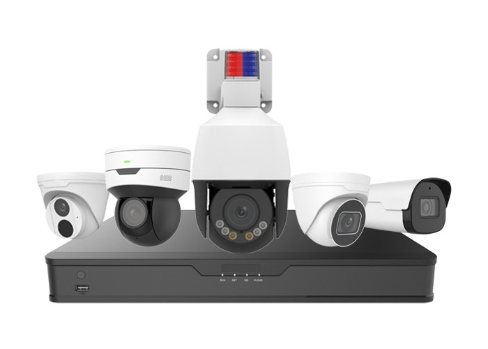 Smart Commercial Security Camera Package — PoE Camera System