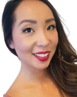 Mini red Lipstick, asian model Dawes custom lipstick