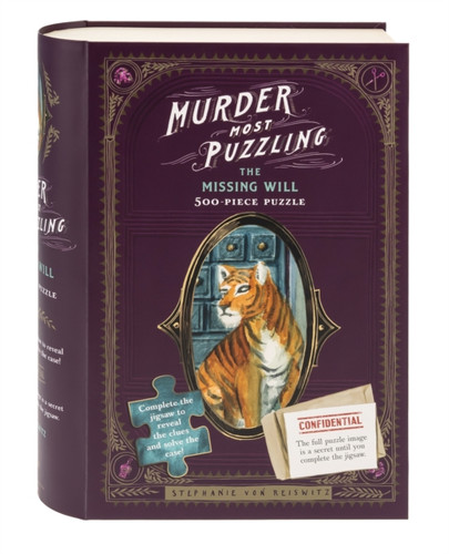 Murder Most Puzzling The Missing Will 500-Piece Puzzle 9781797209562 Jigsaw Murder Most Puzzling The Missing Will 500-Piece Puzzle 9781797209562 Jigsaw