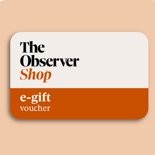 The Observer Shop e-gift voucher The Observer Shop e-gift voucher