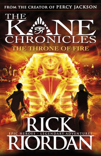 The Throne of Fire (The Kane Chronicles Book 2) 9780141335674 Paperback