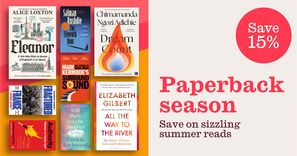 Summer paperbacks, save 15% on new paperbacks