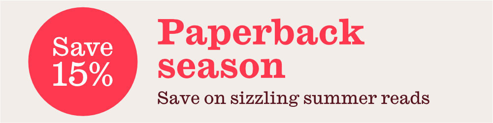 15% off selected paperbacks