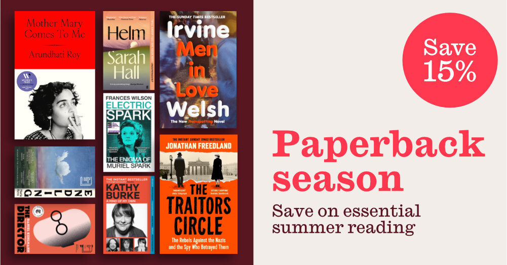 Summer paperbacks, save 15% on new paperbacks