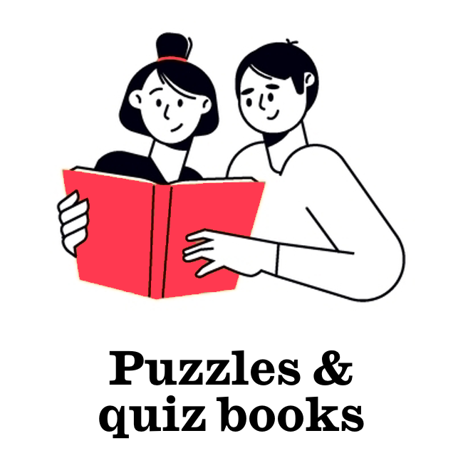 Puzzles & quiz books