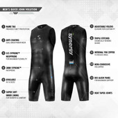 Men's Synergy Quick John Triathlon Wetsuit - 30 or 60 Day Rental