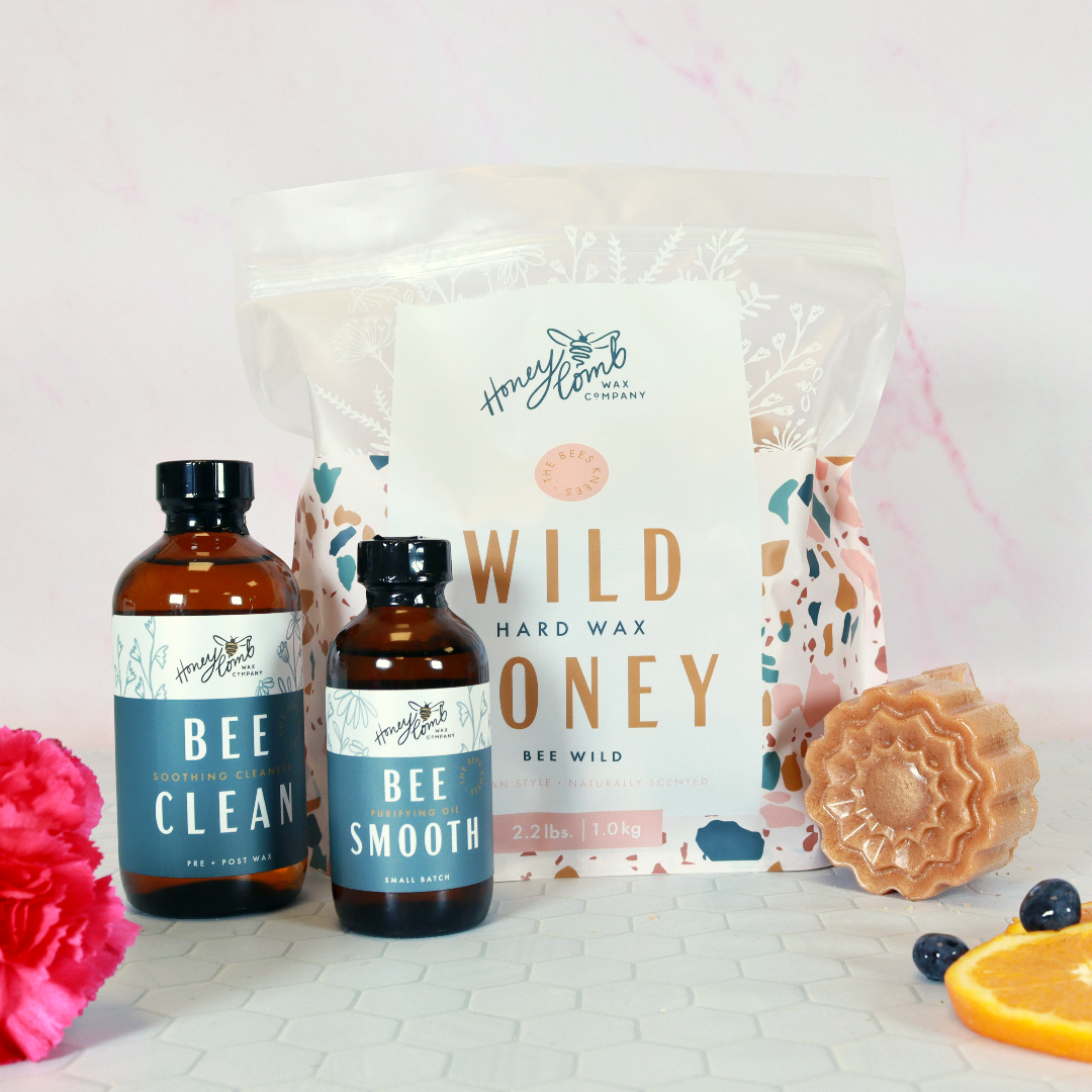 Professional Hard Wax Kit 2.2LB | Wild Honey Hard Wax Kit