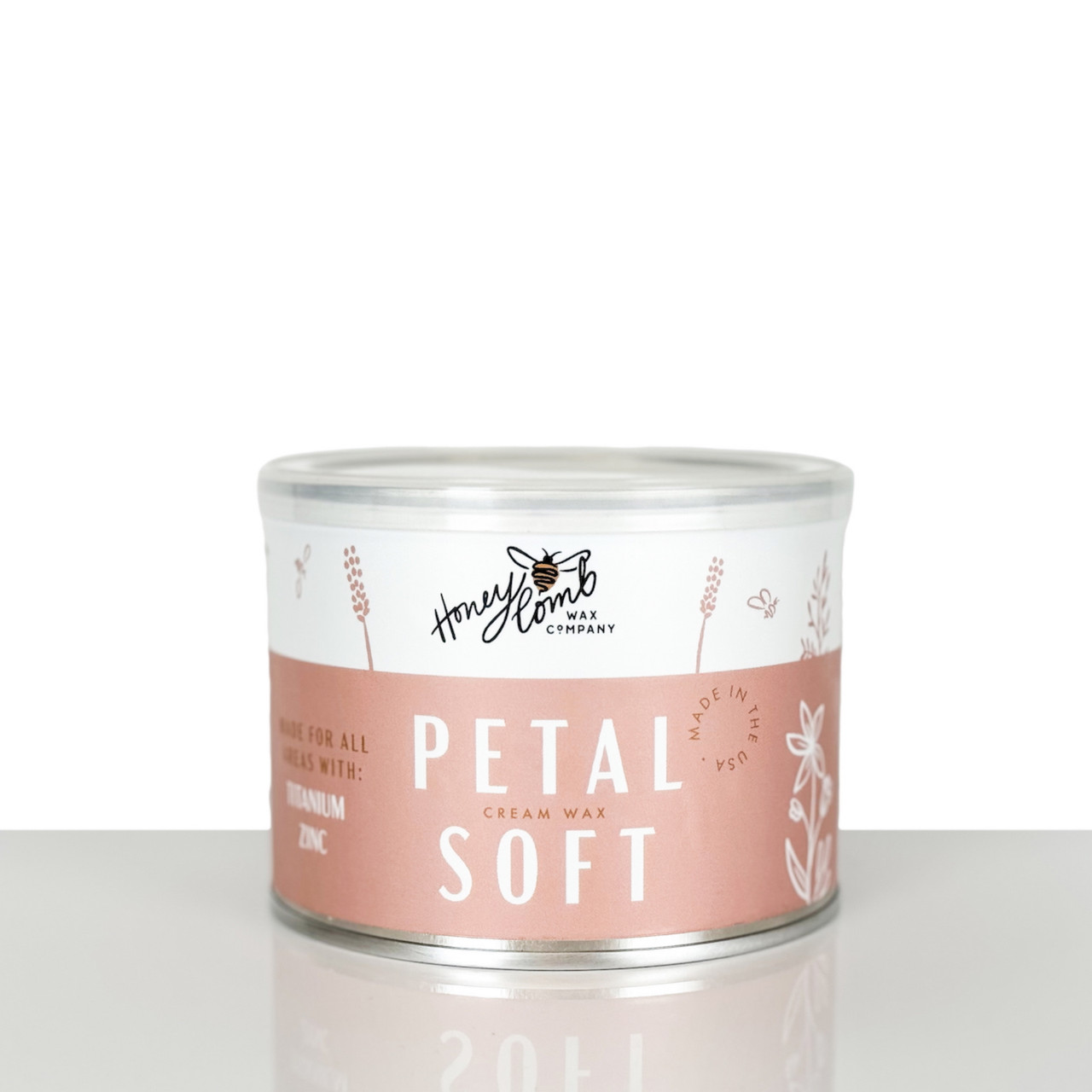 Petal Soft Cream Wax Can