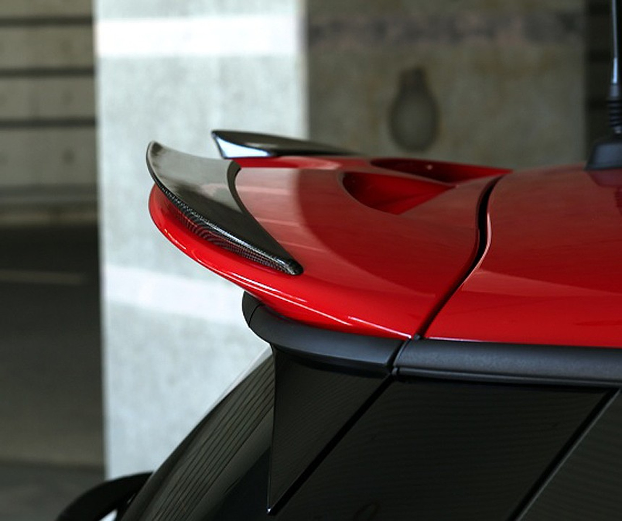 3D Design MINI F56 JCW Roof Spoiler Extention