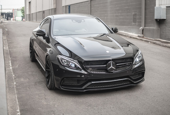 Creating the 'Darth Vader' C63s Coupe