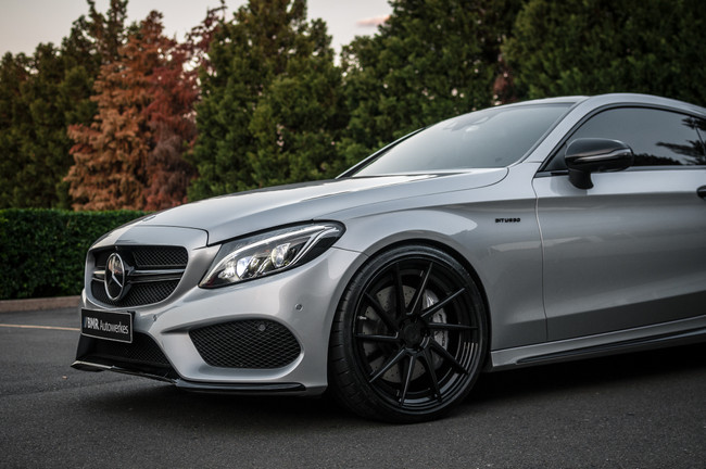 Sleek Silver C43 Coupe