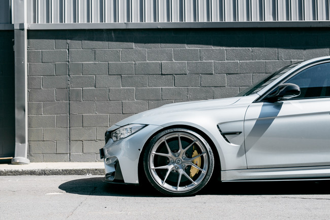 BMW M3 gets HRE P101 Wheels