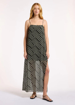 Jets Urban Geo Mirage Maxi Dress J61432