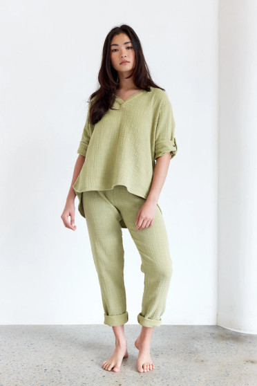 By Ridley Asuka Top Khaki