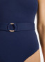 Jets Isla Rib V Belted One Piece J11247