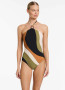 Jets Sorella Hi Neck Halter One Piece J11381