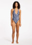 Jets Oasis Paisley Plunge One Piece J11498