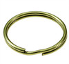 80400: 1" SOLID BRASS RING,100/BX